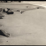 Beach sand and rocks