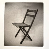 My Folding Chair  - photogravure print - The Weekly Edition