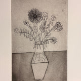 Still-life with Flowers | etching and aquatint