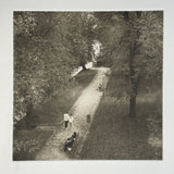 Park in Prague- photogravure print - The Weekly Edition