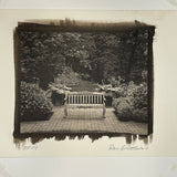 Park Bench- Platinum print 2019