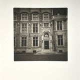Gruuthuse Museum in Bruges, Belgium- Without Limits - Photogravure print