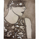 Portrait of a Mystery | etching and aquatint