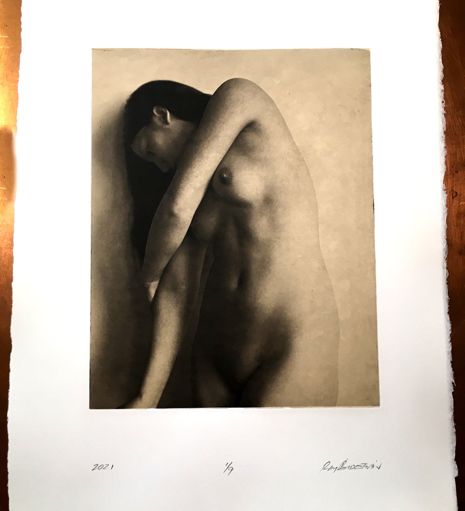 "Torso 2009"  - Polymer photogravure print - Edition 2021