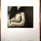 Dark portrait   - Polymer photogravure print - Edition 2021
