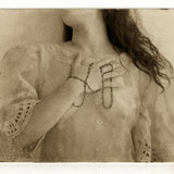 " Ghost beads " Polymer plate gravure