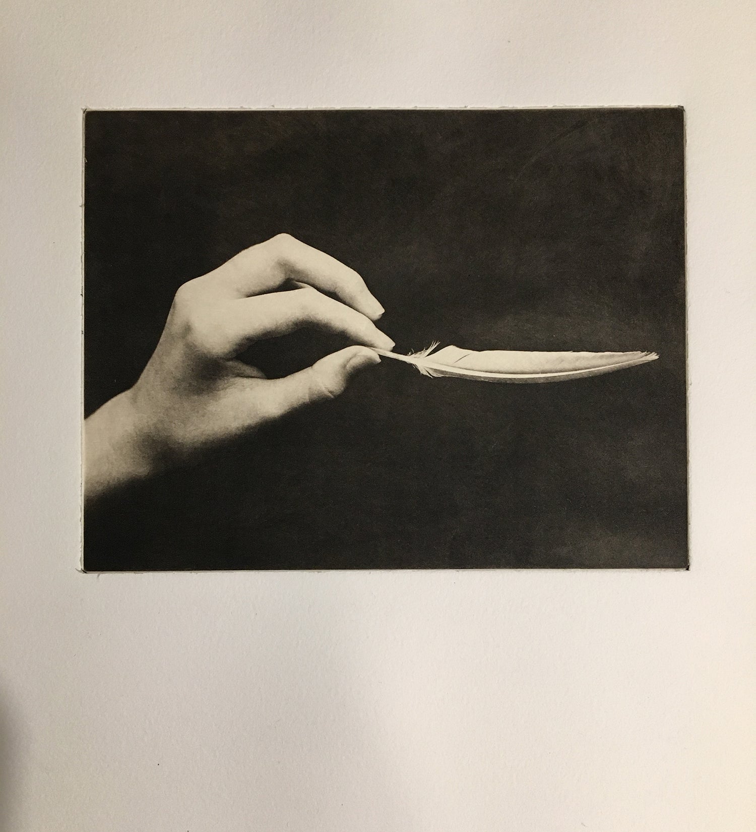 Lighten   - Polymer photogravure print - Edition 2021