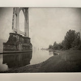 The Mighty Willamette - St. johns- photogravure print - The Weekly Edition
